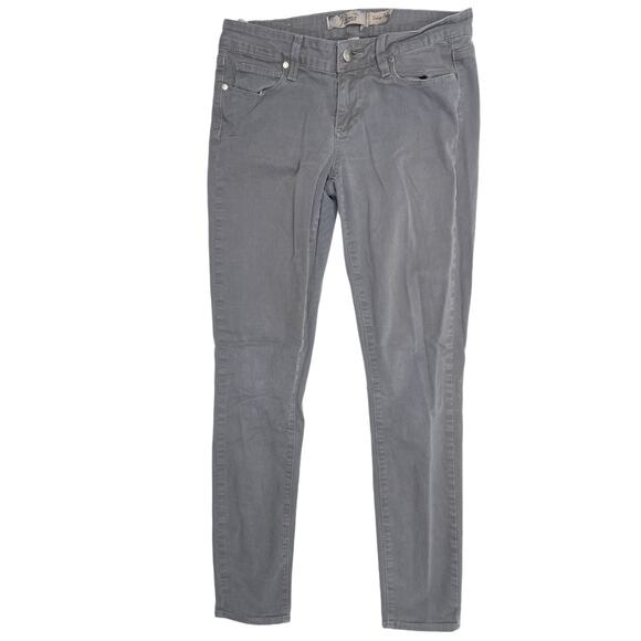 Paige Jeans Pants Womens Size 26 Gray Verdugo Ankle Jeggings Stretch Made in USA - Picture 1 of 6